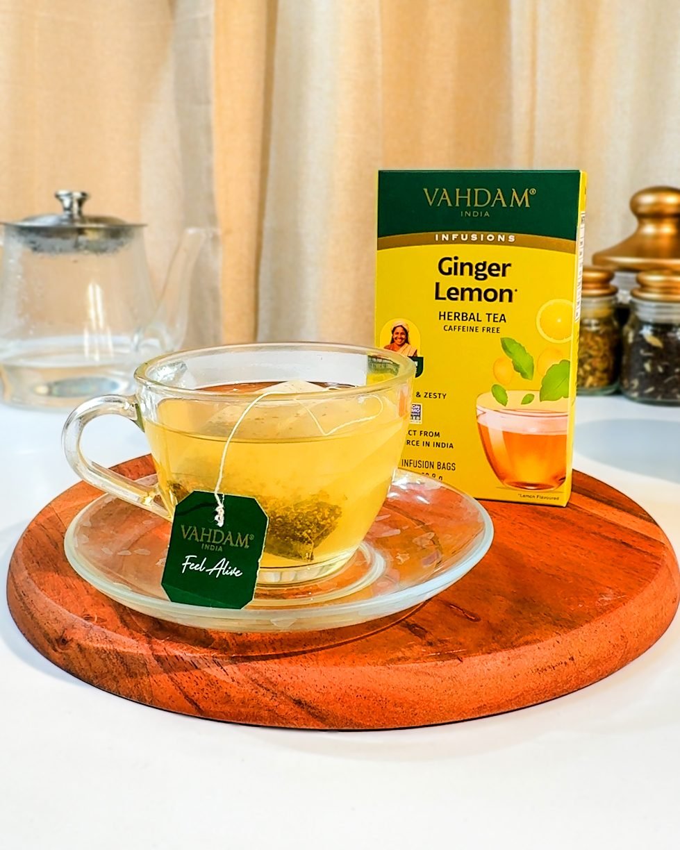 Infuzie cu Lămâie și Ghimbir